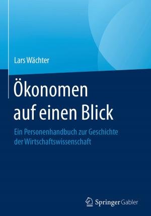 Cover of the book Ökonomen auf einen Blick by Boris Hubert