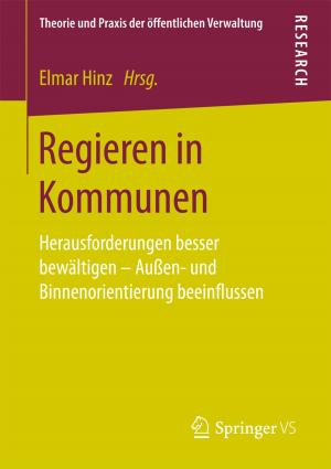Cover of the book Regieren in Kommunen by Christoph Zydorek