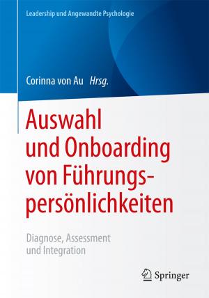 Cover of the book Auswahl und Onboarding von Führungspersönlichkeiten by Till Jansen