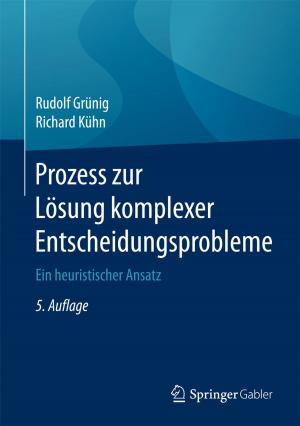 Cover of the book Prozess zur Lösung komplexer Entscheidungsprobleme by Michael Paschen, Erich Dihsmaier