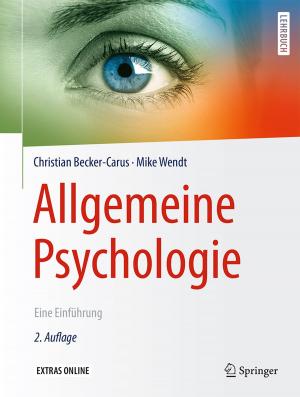 Cover of the book Allgemeine Psychologie by Beate Bahner