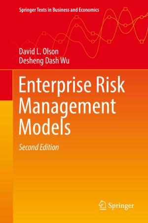 Book cover of Enterprise Risk Management Models