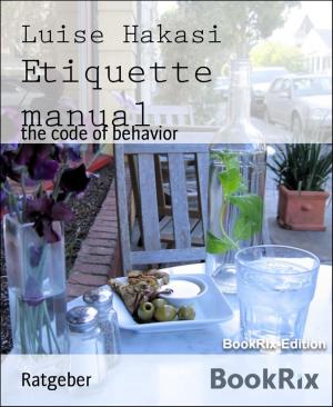 Cover of the book Etiquette manual by Gerhard Köhler