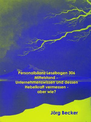 Cover of the book Personalbilanz Lesebogen 306 Mittelstand - Unternehmenswissen und dessen Hebelkraft vermessen - aber wie? by Michael Brettmann Graf von Roit