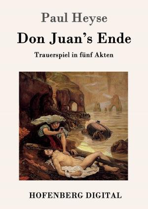 Cover of the book Don Juan's Ende by Hugo Bettauer