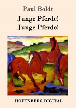 Cover of the book Junge Pferde! Junge Pferde! by Arthur Schnitzler
