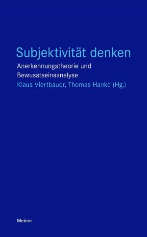 Cover of the book Subjektivität denken by Achim Lohmar
