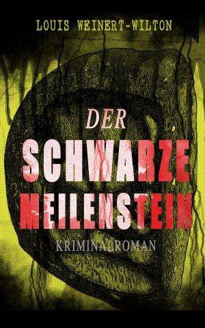 Book cover of Der schwarze Meilenstein (Kriminalroman)