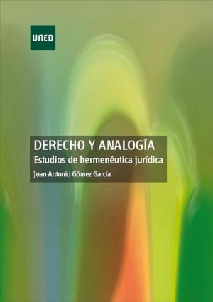 Cover of the book Derecho y analogía. Estudios de hermenéutica jurídica by Esteban Vázquez Cano (Coord.)