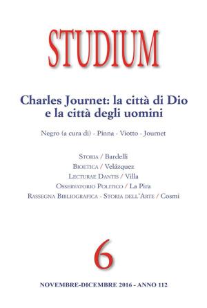 Book cover of Studium - Charles Journet: la città di Dio e la città degli uomini