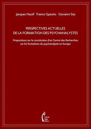 Cover of the book Perspectives actuelles de la formation des psychanalystes by Antonello Sciacchitano