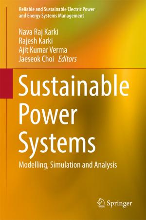 Cover of the book Sustainable Power Systems by Yanliang Du, Baochen Sun, Jianzhi Li, Wentao Zhang