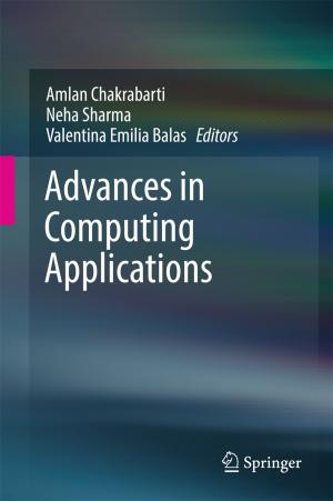 Cover of the book Advances in Computing Applications by Hao Zhou, Kefa Cen