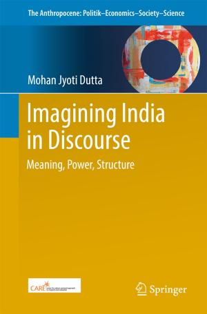 Cover of the book Imagining India in Discourse by Shangzhu Jin, Qiang Shen, Jun Peng
