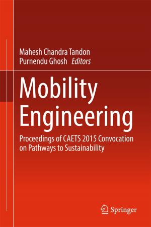 Cover of the book Mobility Engineering by Yasuyuki Sawada, Michiko Ueda, Tetsuya Matsubayashi