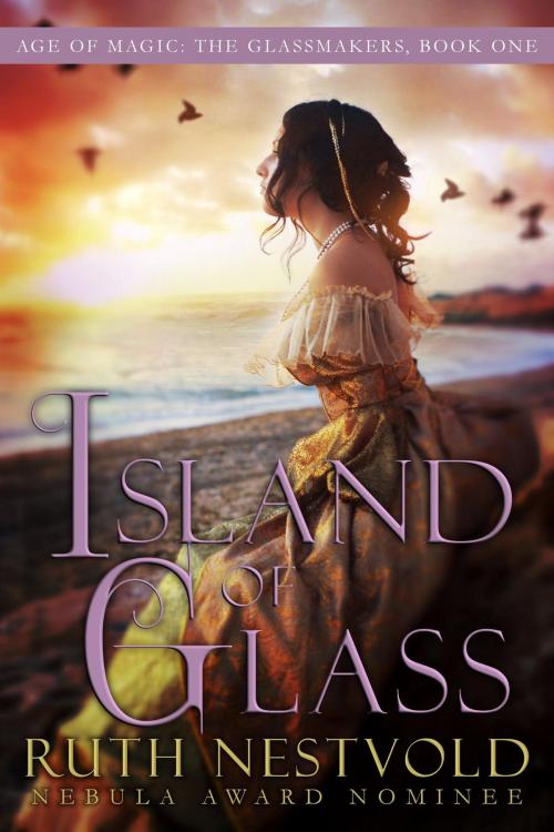 Cover of the book Island of Glass by Ruth Nestvold, Red Dragon Books
