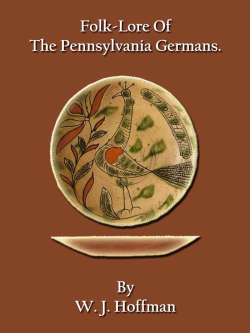 Cover of the book Folk-Lore Of The Pennsylvania Germans by W. J. Hoffman, Bhoomi Digital Apps.