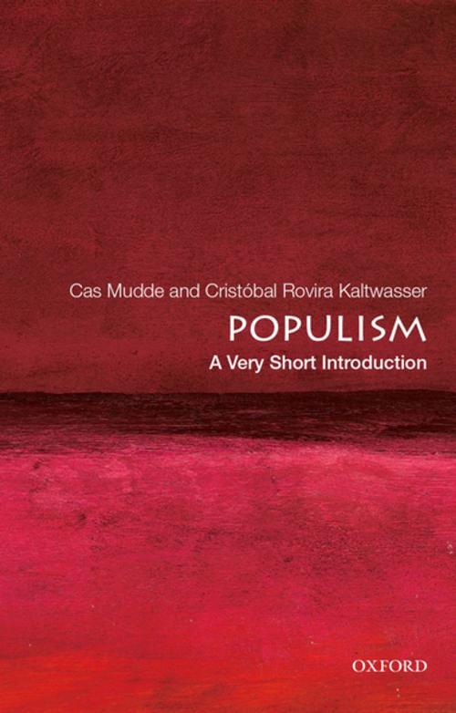 Cover of the book Populism: A Very Short Introduction by Cas Mudde, Cristobal Rovira Kaltwasser, Oxford University Press