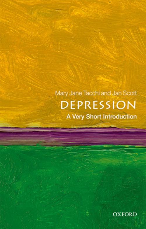 Cover of the book Depression: A Very Short Introduction by Mary Jane Tacchi, Jan Scott, OUP Oxford