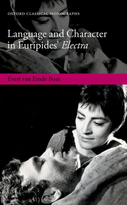 Cover of the book Language and Character in Euripides' Electra by Evert van Emde Boas, OUP Oxford