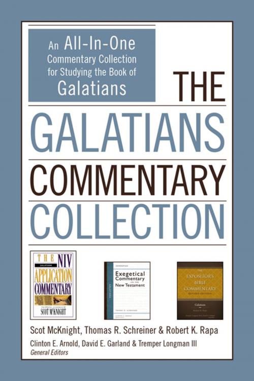 Cover of the book The Galatians Commentary Collection by Scot McKnight, Thomas R. Schreiner, Robert K. Rapa, Clinton E. Arnold, Tremper Longman III, David E. Garland, Zondervan Academic