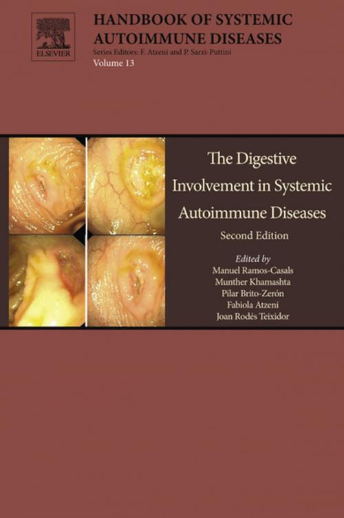 Cover of the book The Digestive Involvement in Systemic Autoimmune Diseases by , Elsevier Science