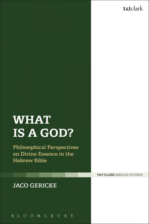 Cover of the book What is a God? by Dr Jaco Gericke, Bloomsbury Publishing