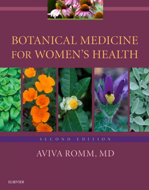 Cover of the book Botanical Medicine for Women's Health E-Book by Aviva Romm, CPM, RH(AHG), Elsevier Health Sciences