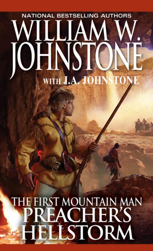 Cover of the book Preacher's Hellstorm by William W. Johnstone, J.A. Johnstone, Pinnacle Books