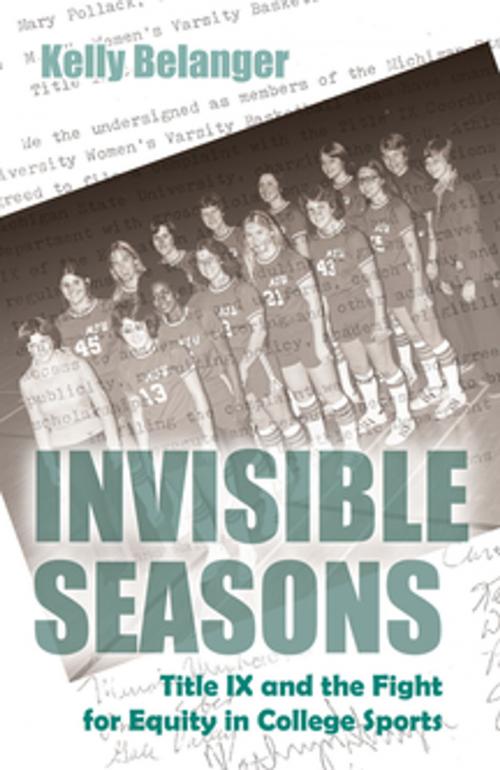 Cover of the book Invisible Seasons by Kelly Belanger, Syracuse University Press