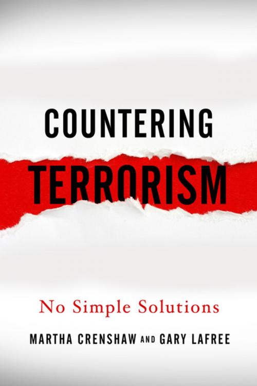 Cover of the book Countering Terrorism by Martha Crenshaw, Gary LaFree, Brookings Institution Press