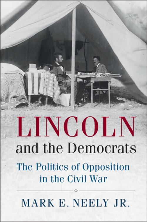 Cover of the book Lincoln and the Democrats by Professor Mark E. Neely, Jr, Cambridge University Press