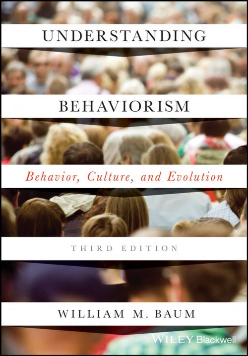 Cover of the book Understanding Behaviorism by William M. Baum, Wiley