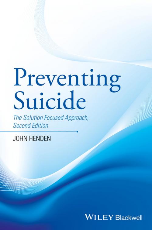 Cover of the book Preventing Suicide by John Henden, Wiley