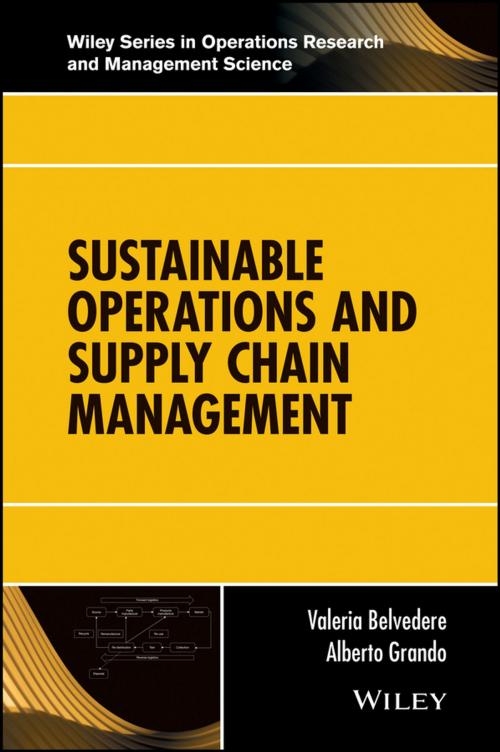 Cover of the book Sustainable Operations and Supply Chain Management by Valeria Belvedere, Alberto Grando, Wiley