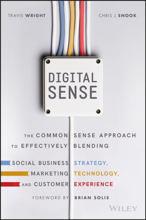 Cover of the book Digital Sense by Travis Wright, Chris J. Snook, Wiley