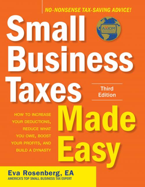 Cover of the book Small Business Taxes Made Easy, Third Edition by Eva Rosenberg, McGraw-Hill Education