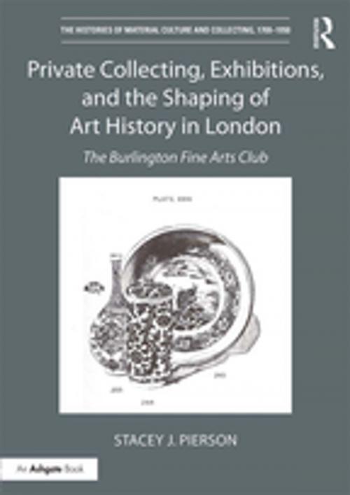 Cover of the book Private Collecting, Exhibitions, and the Shaping of Art History in London by Stacey J. Pierson, Taylor and Francis