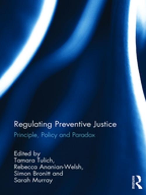 Cover of the book Regulating Preventive Justice by , Taylor and Francis