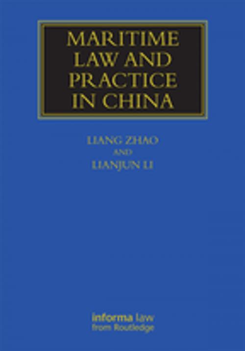 Cover of the book Maritime Law and Practice in China by Li Lianjun, Liang Zhao, Taylor and Francis