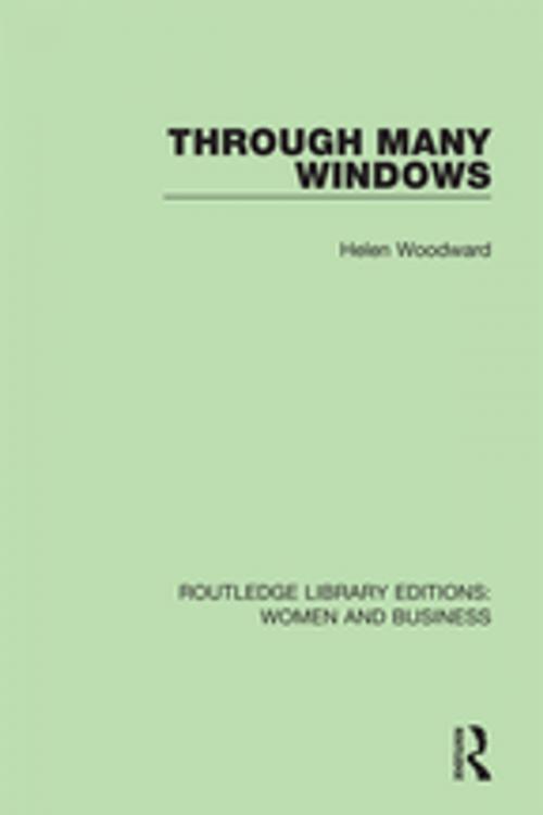 Cover of the book Through Many Windows by Helen Woodward, Taylor and Francis