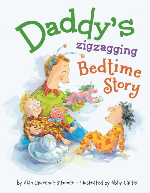 Cover of the book Daddy's Zigzagging Bedtime Story by Alan Lawrence Sitomer, Disney Book Group
