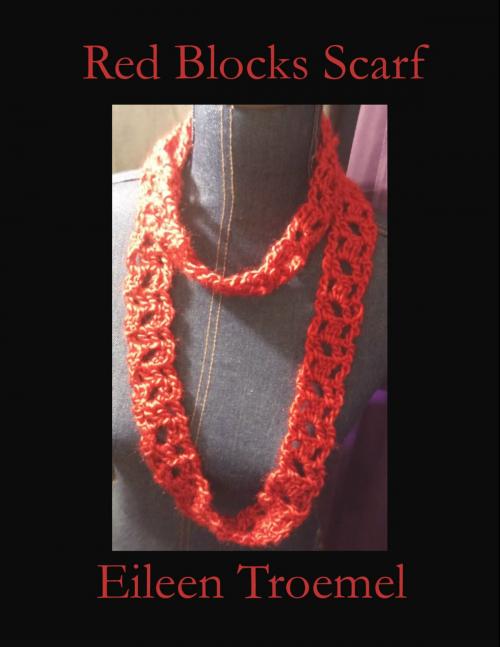 Cover of the book Red Blocks Scarf by Eileen Troemel, Eileen Troemel