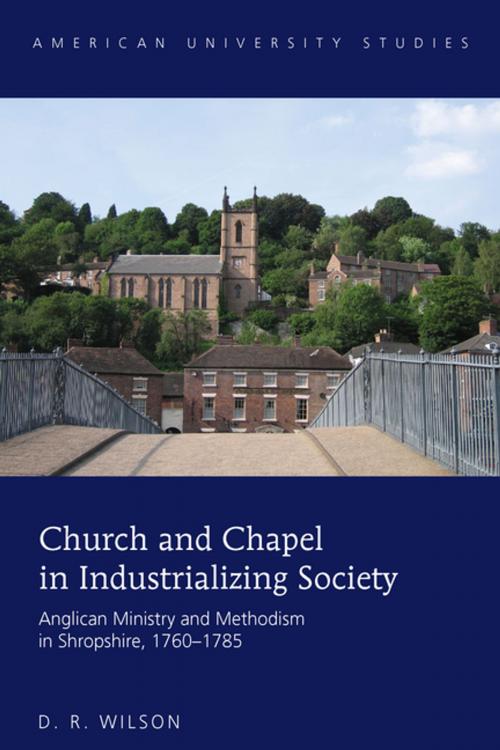 Cover of the book Church and Chapel in Industrializing Society by D. R. Wilson, Peter Lang