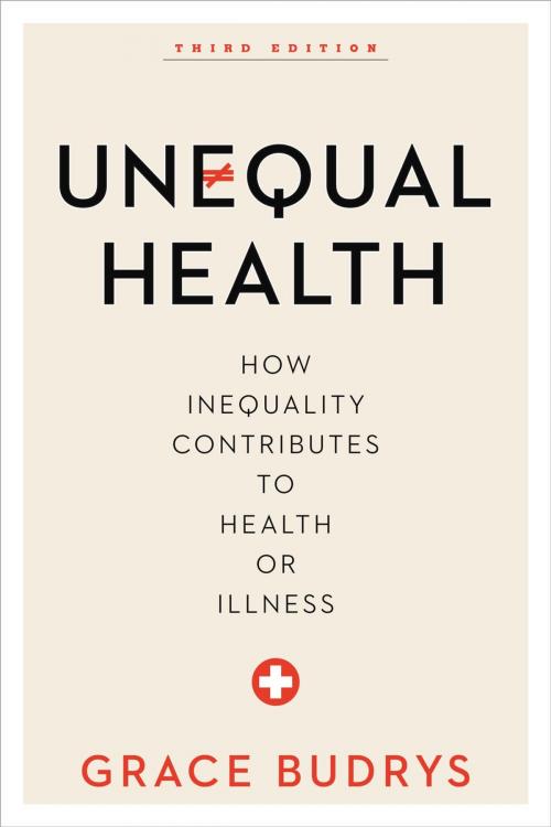 Cover of the book Unequal Health by Grace Budrys, PhD, Professor Emerita, Sociology and MPH Program, DePaul University, Rowman & Littlefield Publishers