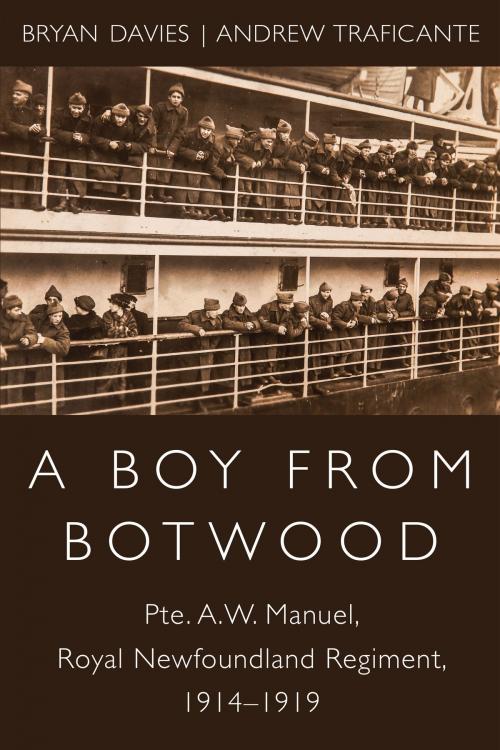 Cover of the book A Boy from Botwood by Bryan Davies, Andrew Traficante, Dundurn
