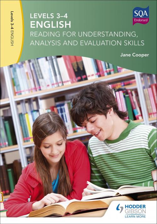 Cover of the book Levels 3-4 English: Reading for Understanding, Analysis and Evaluation Skills by Jane Cooper, Hodder Education