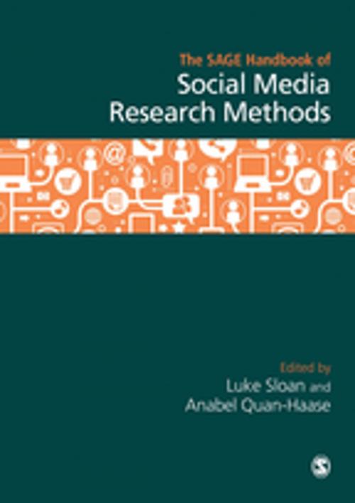 Cover of the book The SAGE Handbook of Social Media Research Methods by , SAGE Publications