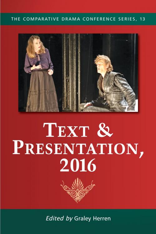 Cover of the book Text & Presentation, 2016 by , McFarland & Company, Inc., Publishers
