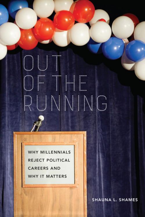 Cover of the book Out of the Running by Shauna L. Shames, NYU Press